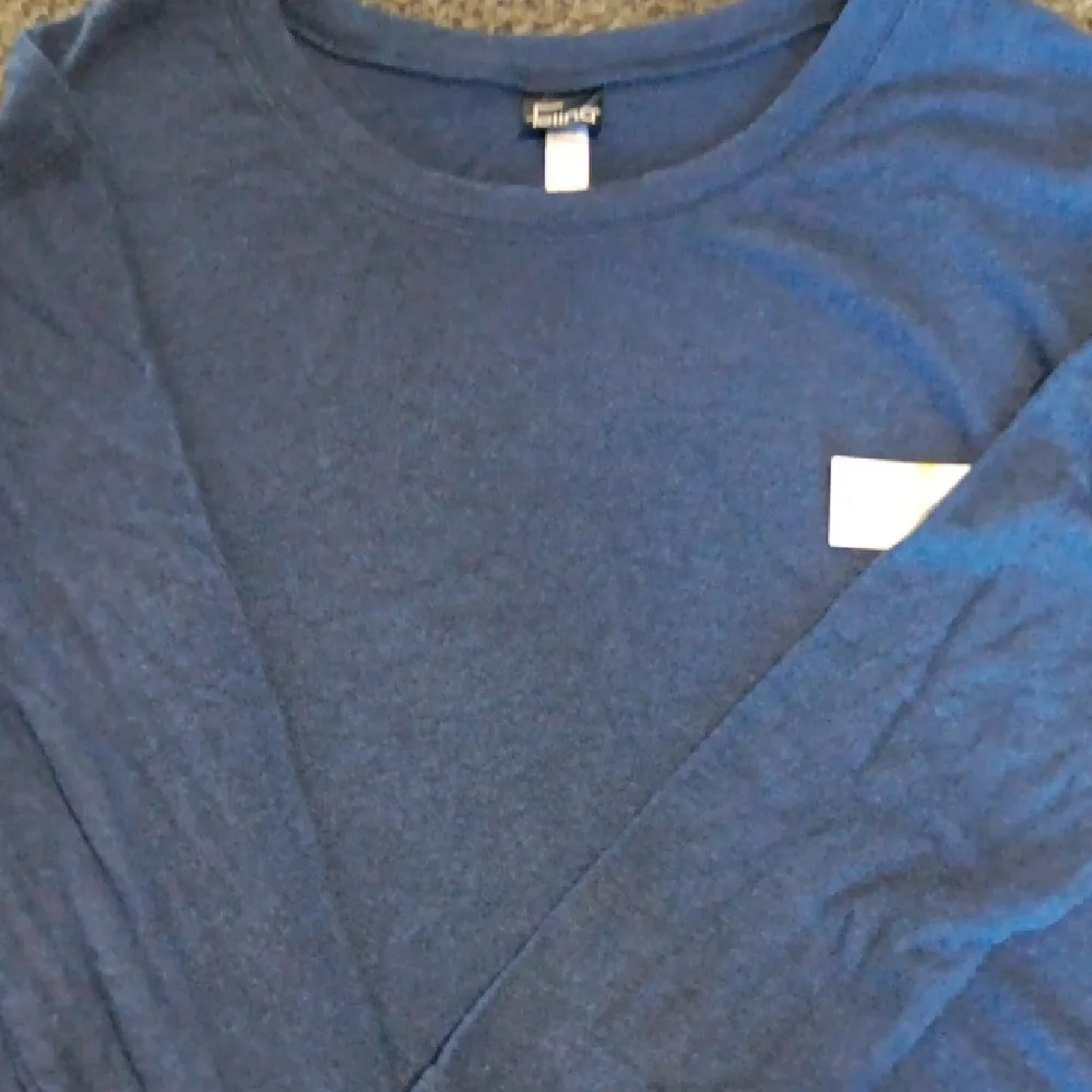 Felina Deep Blue Long Sleeve Top - Picture 3 of 4